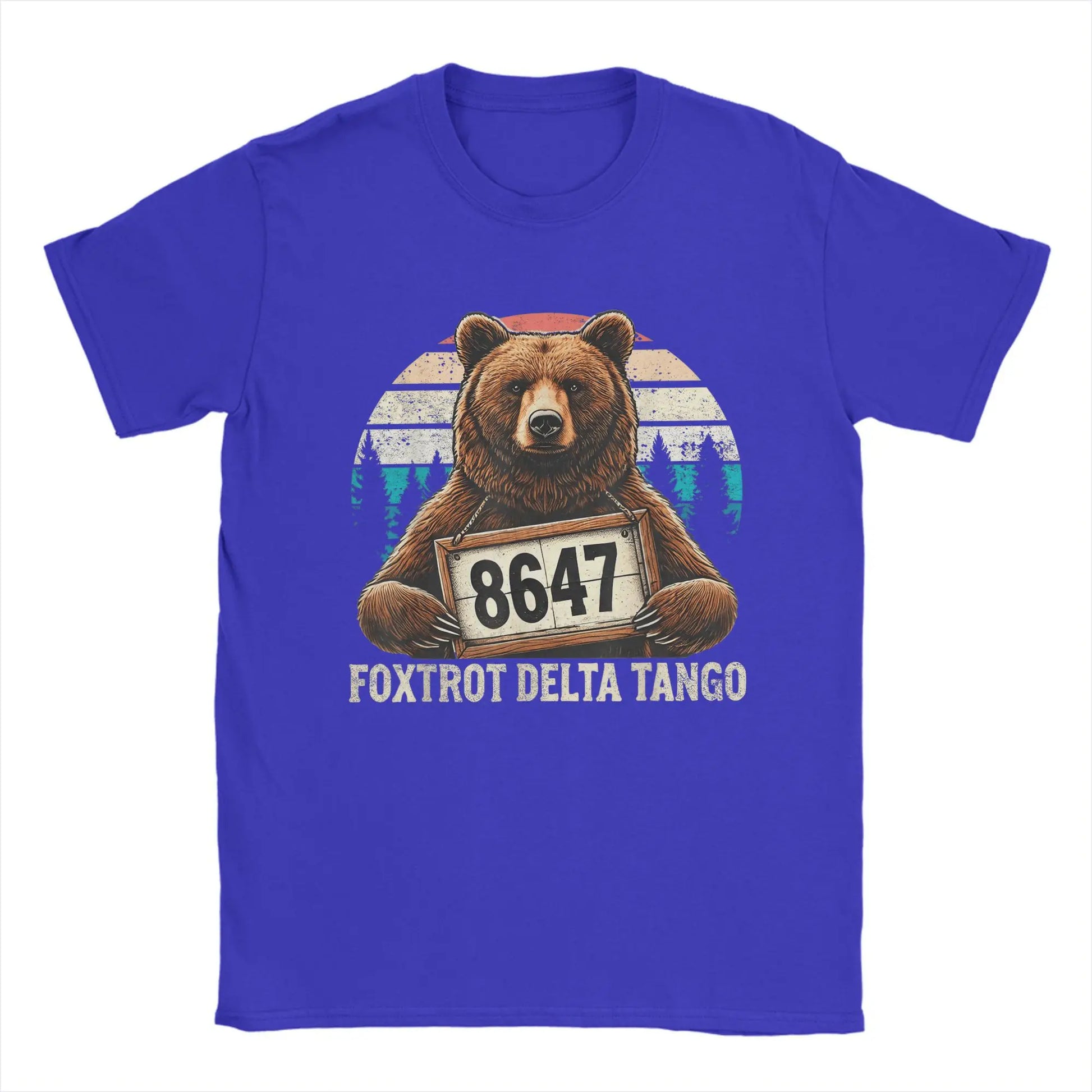 Men Women's T-Shirt Foxtrots Delta Tangos Resist Bear T-Shirts FDT Logo Tee Shirt Y2K Casual Printed Clothing Plus Size 5XL