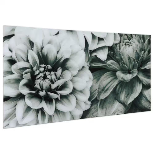 "Blossoms" Frameless Free Floating Tempered Art Glass by EAD Art Coop Wall Art